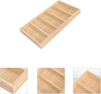 Luxshiny Wooden Glasses Display Tray and Sunglasses Organizer Rack Eyewear Storage Holder for Home and Store, Set of 5