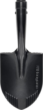 Hooyman Mini Digging Shovel with Heavy Duty Carbon Steel Construction, Ergonomic No-Slip H-Grip Handles, D Handle, and Serrated Blades for Gardening, Land Management, Yardwork, Farming, and Outdoors