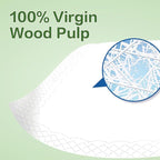 Vinda 3-Ply Mini Wedding Pocket Tissues, Happy Tears Facial Tissue Travel Size for Wedding Party (24 Packs of 10 Tissues)