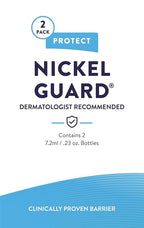 Nickel Guard® 2-Pack | Clinically Proven Clear Coating, Stops Nickel Contact