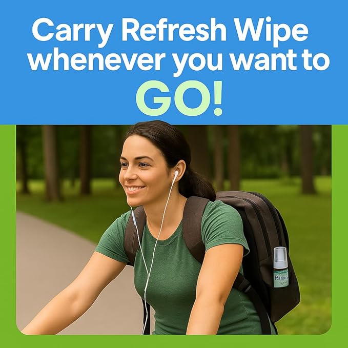 Refresh Liquid Wipe: Toilet Paper Foam | Eco-Friendly Flushable Wet Wipe Alternative | Cleanses and Soothes with Witch Hazel and Aloe |Plumbing and Septic Safe | 50ml | 1.69 oz | 3 Pack