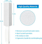 4TH Pumice Stone for Toilet Bowl Cleaning，Pumice Sticks (White)