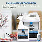 PermaSafe CLEAN, All-Purpose Hospital Disinfectant Cleaner; No Rinse, Hard, Soft & Food Contact Surface Sanitizer; Mold, Mildew and Fungi Killer; Odor Eliminator; Allergen Remover & More (32 Fl Oz)