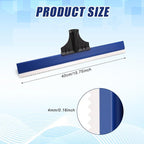 Epoxy Floor Squeegee, 16 Inch Epoxy Squeegee with 0.16 Inch Teeth Notched for Self Leveling Cement Urethane Trowel Spreader Floor Tools for Professionals Beginners