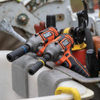 Klein Tools BAT20CD1 1/4-Inch 20V Battery-Operated Impact Driver Kit, Compact Design for Excellent Control in Tight Spaces