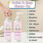 FUNSHOWCASE Resin Cleaner Epoxy Remover with Refill Set 10oz 300ml