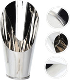 Stainless Steel Bucket Shovel Bonsai Soil Scoop Plastic Soil Scoops for Garden Fertilizer Feed Scooper Small Soil Scoops Gardening Supplies Potted Scoops for Stainless Steel