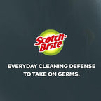 Scotch-Brite Heavy Duty Scrub Pads, 10 Scrubbing Pads, Great for Kitchen, Garage and Outdoors