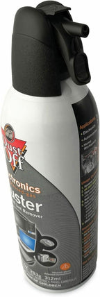 Dust-Off Plus Disposable Compressed Gas Duster, 10 Oz Bottle