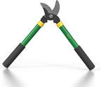 Miracle-Gro 15 in. Bypass Lopper for Tree Branch Trimming and Pruning – Heavy-Duty Branch Cutter with Ultra-Sharp Carbon Steel Blade, 1 in. Cutting Capacity and Comfort Grip Handles