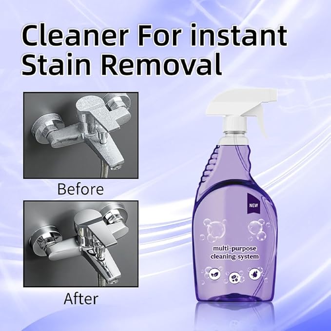 Spray Oven Cleaner, Clean Spray Cleaner for Ovens, All-Purpose Cleaners for Grill, Home, Kitchen, Bathroom, Multi-surface Cleaners with Concentrated Cleaning Tablets(18pcs)