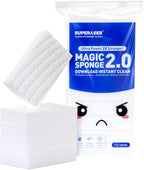 Magic Sponge Eraser,Tex-10 Scrub Melamine Sponges, Heavy Duty No Scratches (HD-Line 10-Pack)