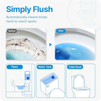 Disposable Toilet Bowl Cleaners(300 Tablets) Odor Eliminator, Fresh Scent, Multipurpose Residential and commercial Toilet Cleaners 2-3 week Lasting Toilet Bowl Cleaner