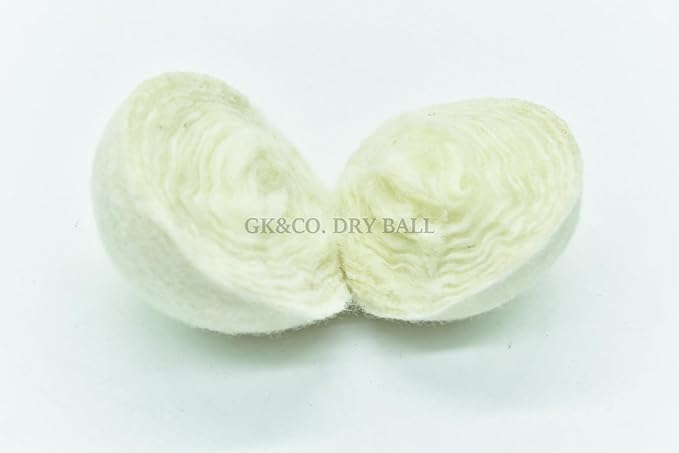 Pack of 9 Wool Laundry Dryer Ball by GK&CO-Reusable Extra Large Premium Natural Fabric Softener, Reduces Clothing Wrinkles, Eco-Friendly~Made of 100% Pure New Zealand Wool~Made in Nepal (9)