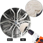 BaiFM Buffing Pad Polishing Mop Wheel for Manifold/Aluminum/Stainless Steel/Chrome 4pcs