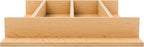 Rev-A-Shelf Natural Maple Right Size Utensil Insert Home Storage Kitchen Organizer 5 Compartment Drawer Accessory, 13-1/4" x 19-1/2", 4WUT-18SH-1
