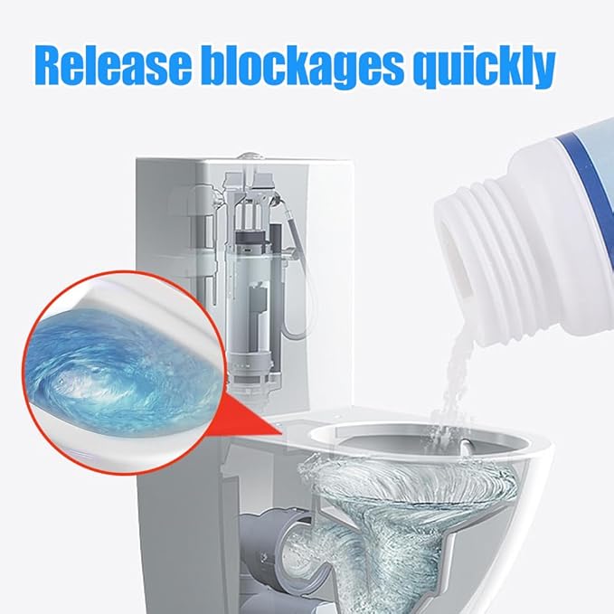 2026 Upgraded Sink and Drain Cleaner, Multi-functional Powerful Pipe Unclogging Agent Drains Cleaner Fast Foaming for Kitchen Toilet and Pipes Cleaning Tool (3Set)