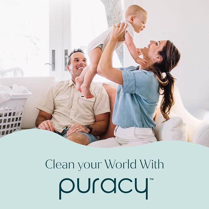 Puracy Multi-Surface Cleaner Concentrate - Plant-Powered All Purpose Cleaner - Surface Cleaner Solution As Seen on TikTok (Green Tea + Lime, 16 fl oz, 1 Pack)