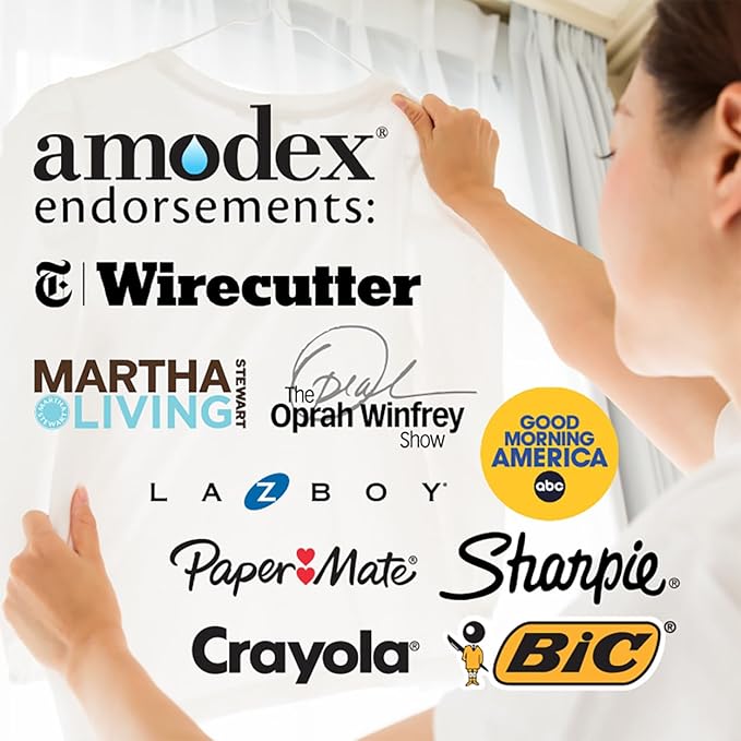 Amodex Ink and Stain Remover Unique Soap Liquid Formula 4 fl oz Bottle