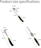 Gardening Tools,Weeding Tool,Garden Hand Tools,Weed Removal Tool,Crack Weeder Crevice for Garden/Patio/Crack/Potted Plant Weed Puller Tool(3pcs)