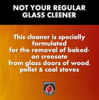 MEECO'S RED DEVIL 701 Wood Stove Glass Cleaner - Removes Creosote, Soot & Smoke from Wood, Pellet, Coal Stoves & Fireplace Inserts (2 Pack, 16 fl oz Each) - Made in the USA