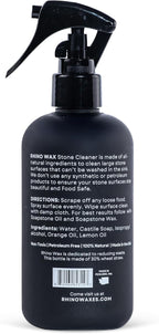 Soapstone Spray Cleaner - Safely Clean Soap Stone, Slate, Granite, Quartz, Marble, Concrete - Food Safe - Natural Ingredients - Fresh Orange & Lemon Scent Eliminates Odors - Made in USA