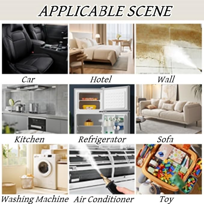 7 in 1 Steam Cleaner 2500W High Pressure Steamer for Cleaning, Car Steamer Handheld Steam Cleaner for Home Use, Hardwood Floor Steam Cleaner for Upholstery, Kitchen, Bathroom, Grout