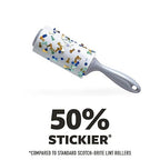 Scotch-Brite Extreme Clean Lint Roller, 50% Stickier*, Heavy Duty for Removing Debris and Pet Hair on Clothes, Furniture, Cars, Offices & More, 2 Pack, 200 Adhesive Sheets Total