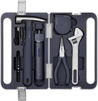 HOTO 18-Piece Tool Kit, Electric Screwdriver w/LED, 3 Torque, 10 Bits, Basic Home Tool Kit - Compact & Portable w/Hidden Buckle, Home Repair Set for DIY Projects/Dorm Repairs/Assembling