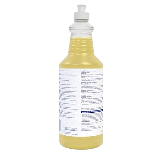 Diversey 5002611 Protein Spotter, Removes Organic Soils on Carpet Including Bodily Fluids & Tough Stains, Ready-to-Use Liquid, 32-Ounce (Pack of 6)