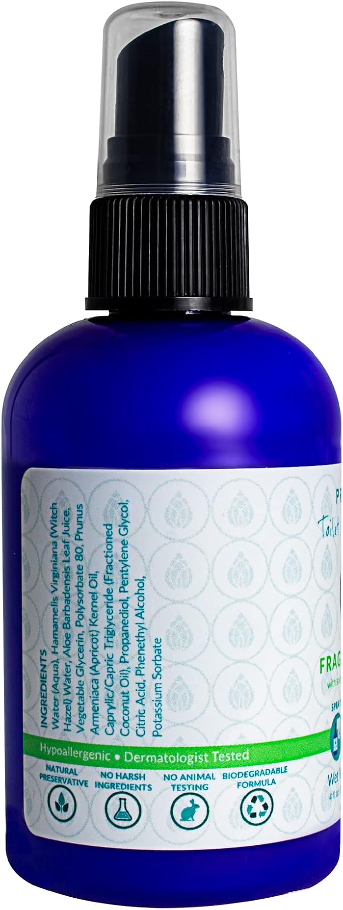 Pristine Toilet Paper Spray: As Seen on Shark Tank, The More Natural Alternative to Flushable Wet Wipes & Personal Cleansing Wipes, Spray Dry Toilet Paper to Create a Flushable Wipe - Fragrance Free