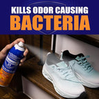 MICROBAN Sanitizing Spray, 15 oz., 2 Pack, Citrus, Disinfects, Sanitizes, Eliminates Odors, and Keeps Killing 99.9% of Bacteria on Hard, Non-Porous Surfaces in Your Home for up to 24 Hours