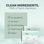 FREY Naturally Scented Dryer Sheets - Fabric Softener for Soft, Fresh & Clean Clothes (2-pack, Cedar Grove)