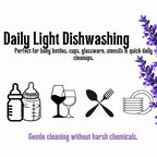 KELEBS 2 Dish Soap Bars | Lavender Essential Oil Formula | Natural & Organic Ingredients | Gentle on Hands | For Plant-Based Kitchens & Light Dishwashing | Biodegradable | No Overpour | Value Pack