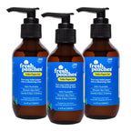 Fresh Peaches Toilet Paper Gel, Wet Wipe Alternative – Flush-Safe, A Cleaner Way to Wipe – Toilet Paper Spray (Blue Pocket, Starter with Pocket) –(4.4 Oz (3 Pack), 4.4 Oz (3 Pack))