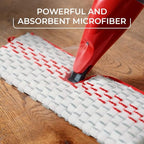 O-Cedar ProMist MAX Spray Mop, PMM with 2 Extra Refills, Red