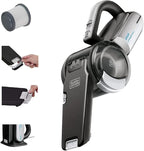 BLACK+DECKER dust buster PIVOT VAC Handheld Vacuum Cordless, Car Vacuum Portable Rechargeable, Extendible Crevice Tool and 200 Degree Pivoting Nozzle, Strong Suction, Lightweight (BDH2000PL)