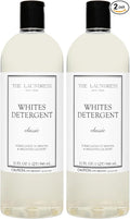 The Laundress Whites Detergent, Concentrated Laundry Detergent Liquid, Whiten & Brighten Clothes, Tough on Stains, Classic Scent, 32 oz. (Pack of 2)