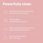 ATTITUDE Baby Fabric Softener, Plant and Mineral-Based Ingredients, HE Compatible, Vegan and Cruelty-free Laundry and Household Products, Sweet Lullaby, 40 Loads, 33.8 Fl Oz