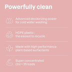 Bundle of ATTITUDE Baby Laundry Detergent and Fabric Softener, Plant and Mineral-Based Ingredients, HE Compatible, Vegan and Cruelty-free Laundry and Household Products, Pear Nectar, 33.8 Fl Oz