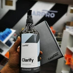 CARPRO Clarify Streak Free Car Window Cleaner Removes Oils, Fingerprints & Dirt - Safe to Use on Ceramic Coatings, Interior and Exterior Glass - Liter (34oz)