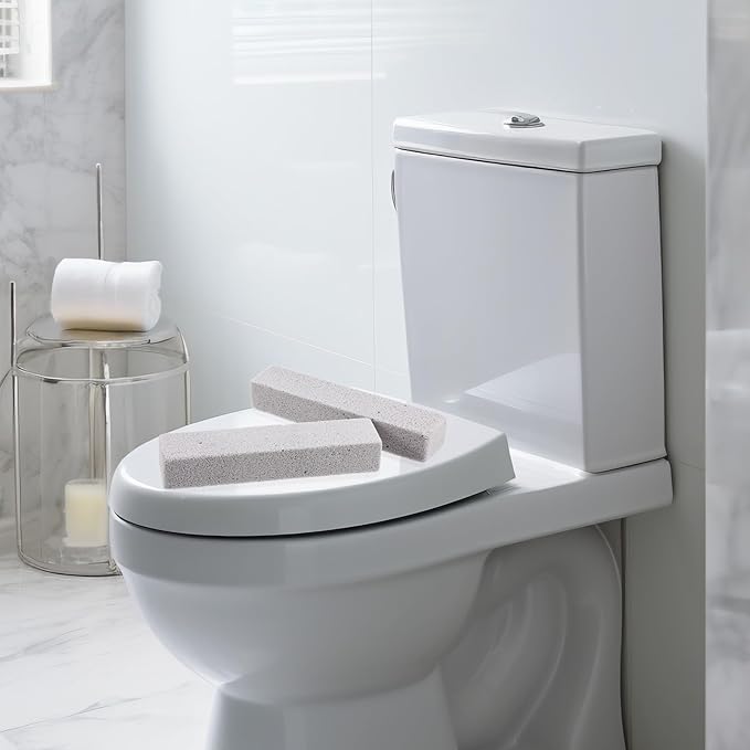 55 Pack Pumice Stone for Toilet Bowl Cleaning Pumice Scouring Stick Pad Hard Water Stain Remover for Toilet Bathtubs Pool Tile Kitchen Sink Oven Stove Grill Home Bathroom Household