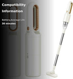 Handheld Vacuum Cleaner, 2-in-1 Mini Cordless Vacuum Cleaner, USB Rechargeable Car Vacuum Portable, Quickly Dust Removal, for Hardwood Floor, Carpets, Pet Hair, Car, Office & Home Cleaning