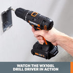 Worx WX108L 20V 1/2" Cordless Drill Driver Power Share - (Batteries & Charger Included)