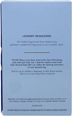 Bath & Body Works Sundrenched Linen Fabric Care Dryer Sheets - Box of 40 sheets - with a Natural Oats Sample Soap