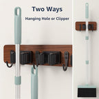 Pet Hair Broom and Dustpan Set, Self Cleaning Teeth No Hair Tangling, Heavy Duty 4 Layer Bristles, Long Handle Upright Sweep Set, Rubber Lip No Dust Left Behind for Home Floor Cleaning(Green)