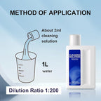 Floor Cleaning Solution Original Scent Compatible with Dreame Cleaning Solution, Residue & Streak Free, Suitable for All Robot Vacuum Cleaners and Wireless Wet Dry Dual-Use Vacuum Cleaners