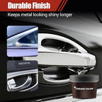 Quick Effective Metal Restoration Paste, Rust Remover for Metal, Metal Polish Cream, Chrome Cleaner and Polish (2PCS)