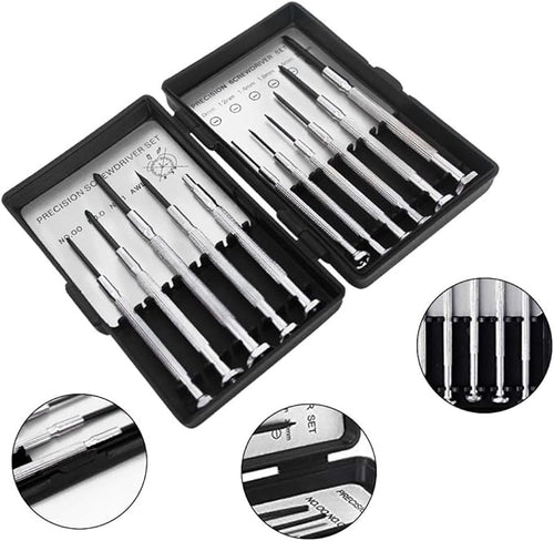11PCS Mini Precision Screwdriver Set, Small Screwdriver Set for Electronics, Toys, Computer, Watch Repair