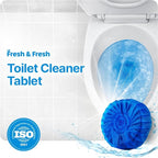 Disposable Toilet Bowl Cleaners(20 Tablets) Odor Eliminator, Fresh Scent, Multipurpose Residential and commercial Toilet Cleaners 2-3 week Lasting Toilet Bowl Cleaner